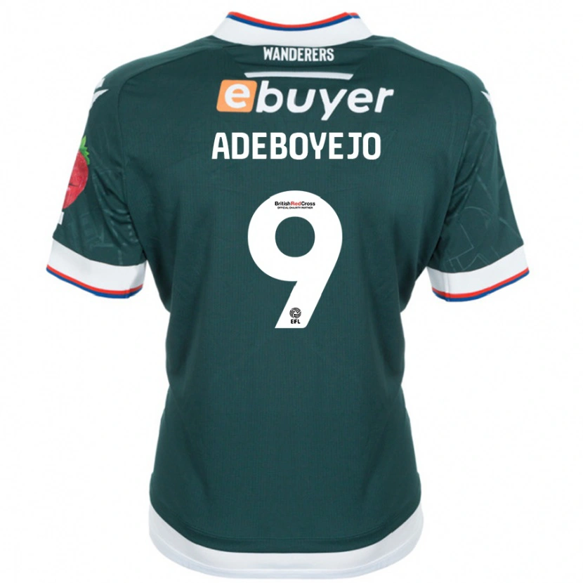 Danxen Kid Victor Adeboyejo #9 Dark Green Away Jersey 2024/25 T-Shirt