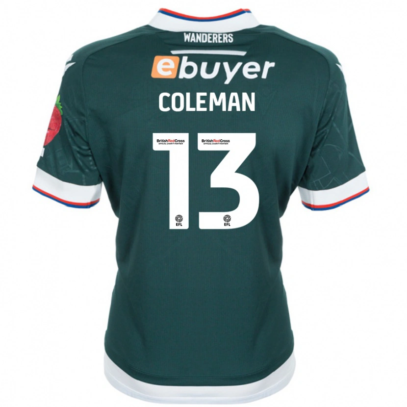 Danxen Kid Joel Coleman #13 Dark Green Away Jersey 2024/25 T-Shirt