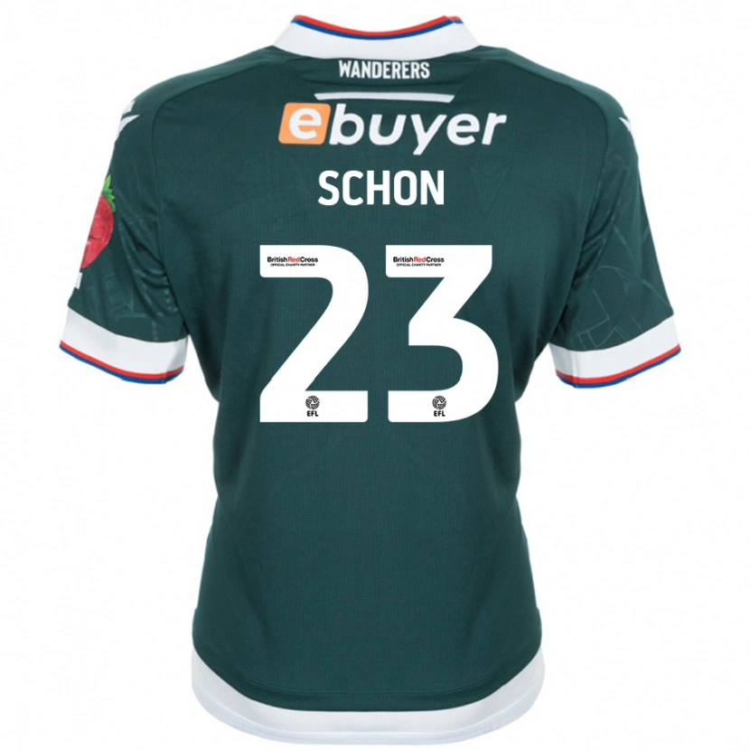 Danxen Kid Szabolcs Schön #23 Dark Green Away Jersey 2024/25 T-Shirt