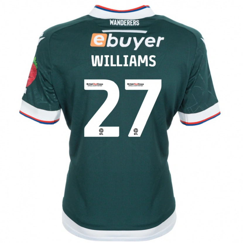 Danxen Kid Randell Williams #27 Dark Green Away Jersey 2024/25 T-Shirt