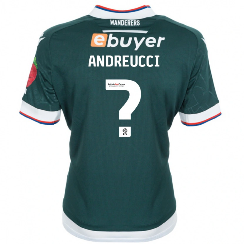 Danxen Kid Ben Andreucci #0 Dark Green Away Jersey 2024/25 T-Shirt