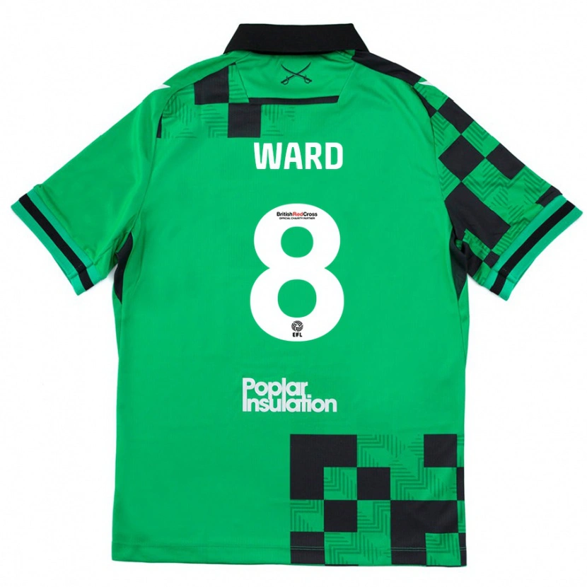 Danxen Kid Grant Ward #8 Green Black Away Jersey 2024/25 T-Shirt