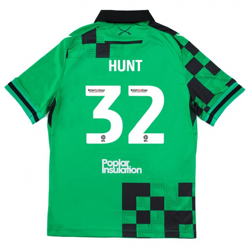 Danxen Kid Jack Hunt #32 Green Black Away Jersey 2024/25 T-Shirt