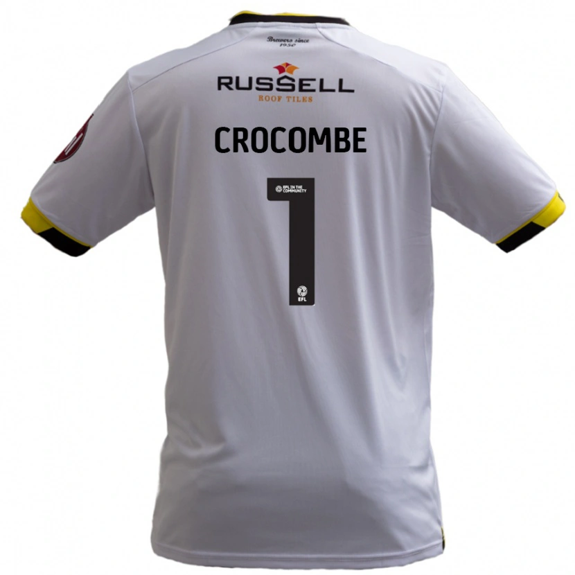 Danxen Kid Max Crocombe #1 White Away Jersey 2024/25 T-Shirt