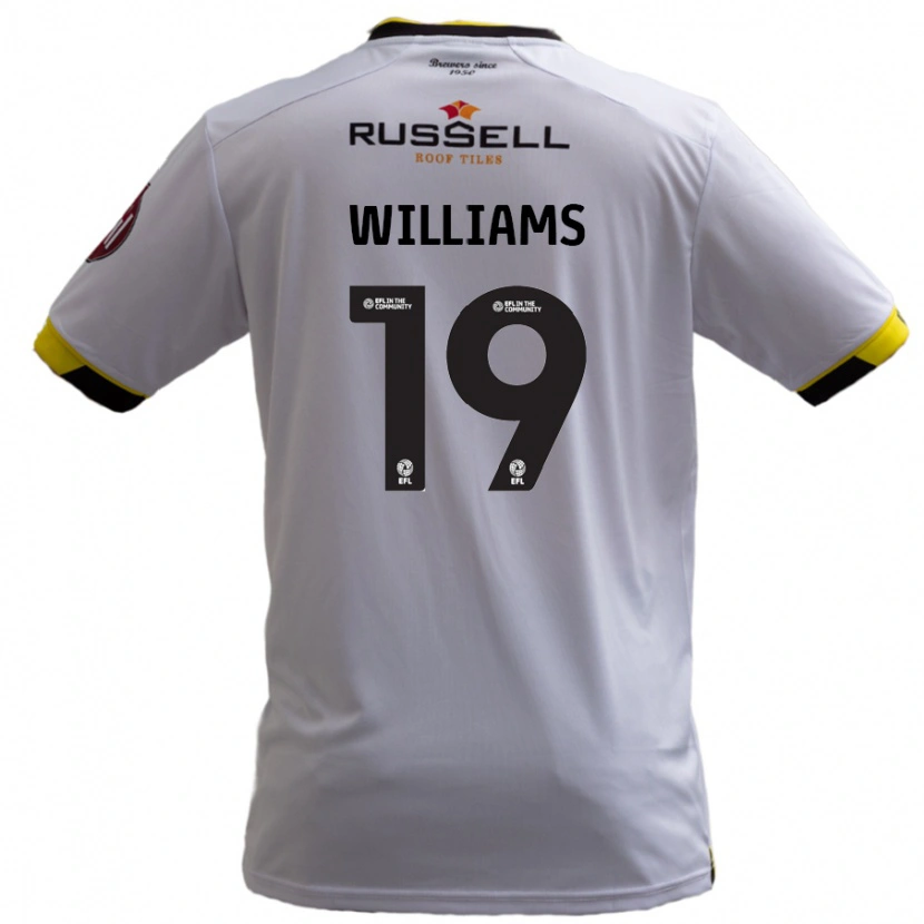 Danxen Kid Dylan Williams #19 White Away Jersey 2024/25 T-Shirt