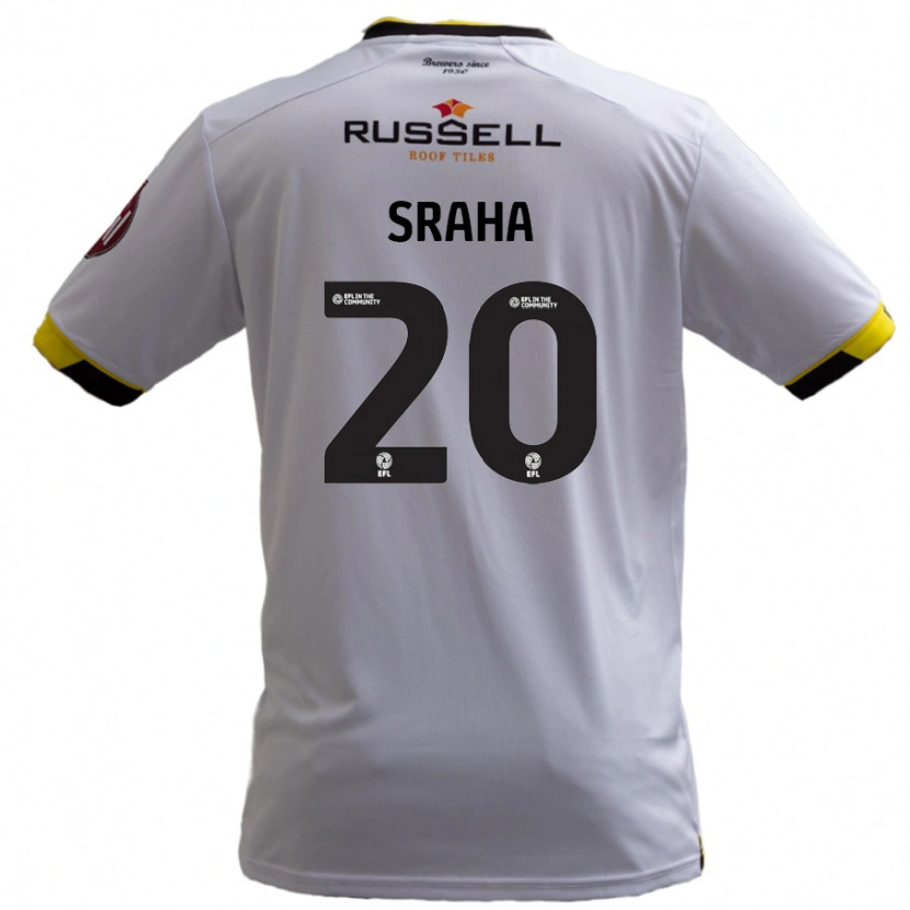 Danxen Kid Jason Sraha #20 White Away Jersey 2024/25 T-Shirt