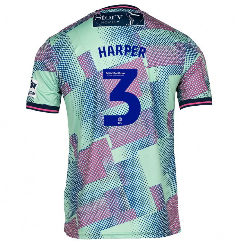 Danxen Kid Cameron Harper #3 Green Away Jersey 2024/25 T-Shirt