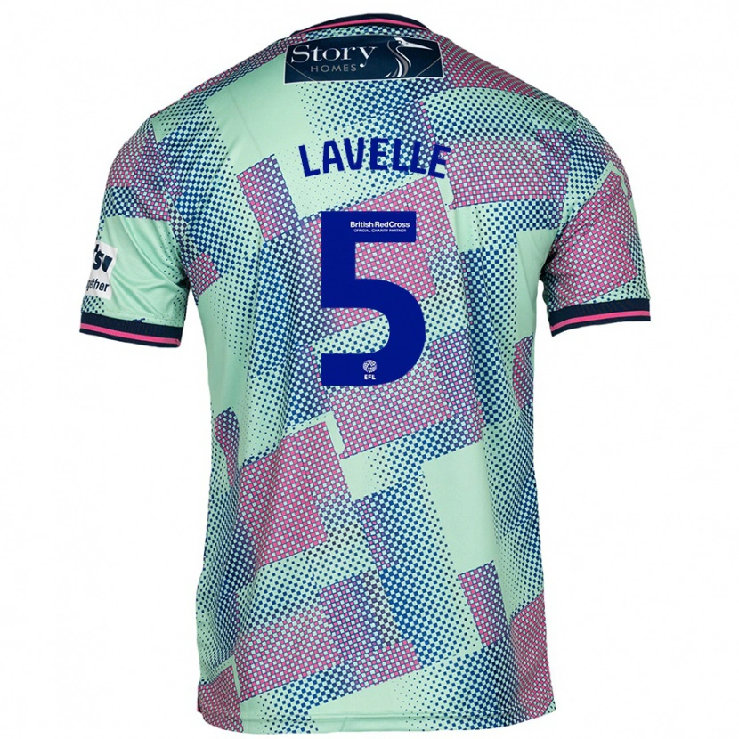 Danxen Kid Sam Lavelle #5 Green Away Jersey 2024/25 T-Shirt