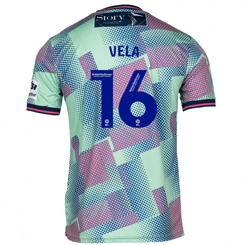 Danxen Kid Josh Vela #16 Green Away Jersey 2024/25 T-Shirt