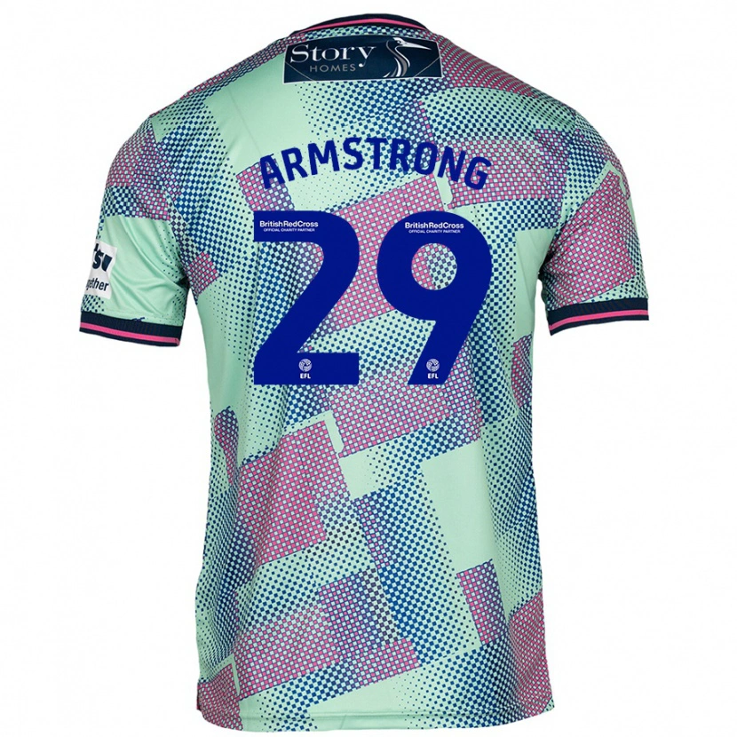 Danxen Kid Luke Armstrong #29 Green Away Jersey 2024/25 T-Shirt