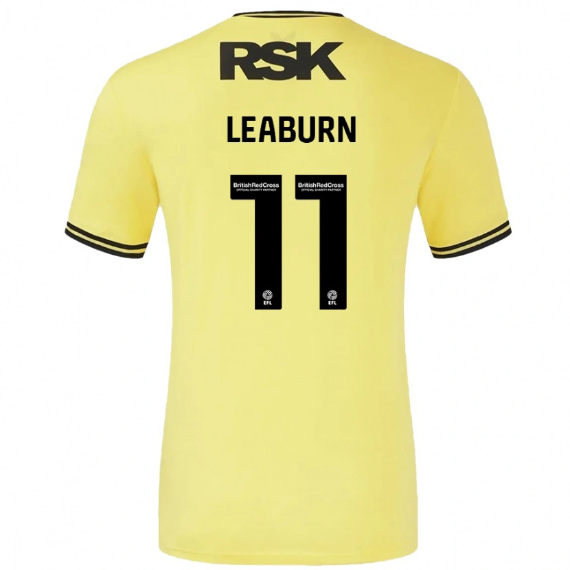 Danxen Kid Miles Leaburn #11 Yellow Black Away Jersey 2024/25 T-Shirt