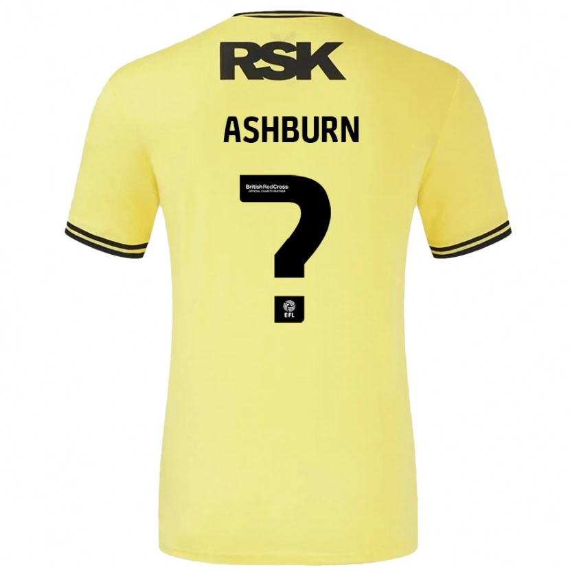 Danxen Kid Luke Ashburn #0 Yellow Black Away Jersey 2024/25 T-Shirt