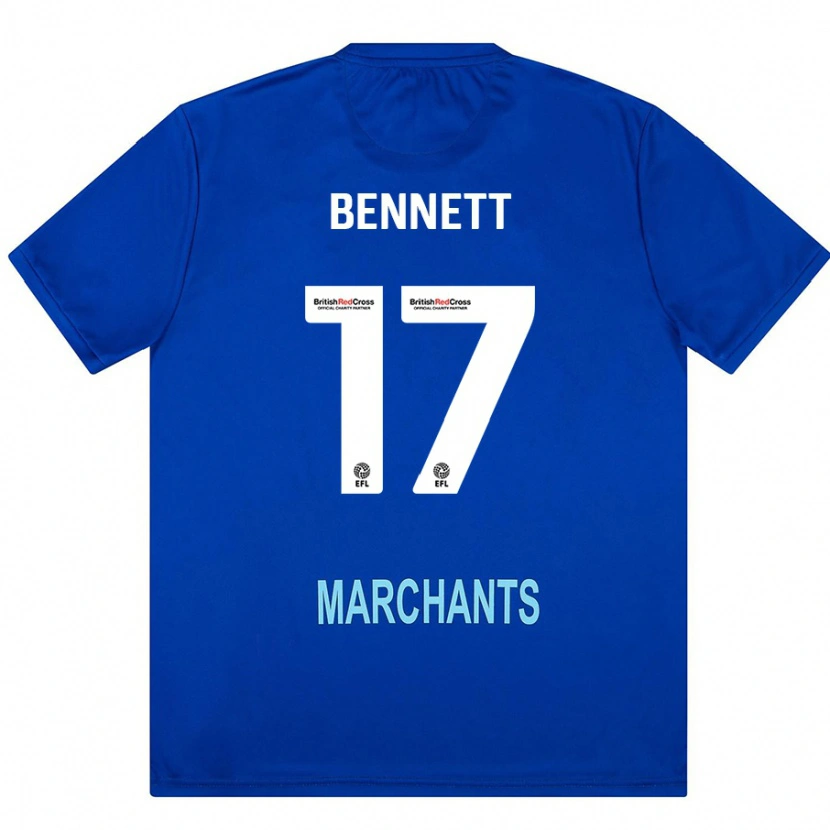 Danxen Kid Scot Bennett #17 Green Away Jersey 2024/25 T-Shirt