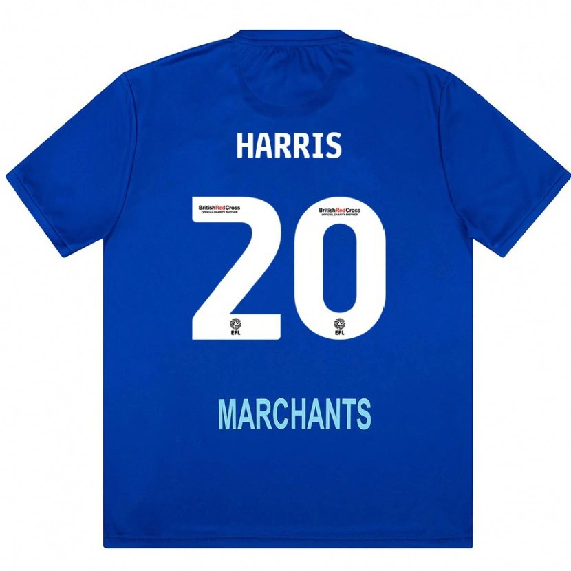 Danxen Kid Max Harris #20 Green Away Jersey 2024/25 T-Shirt