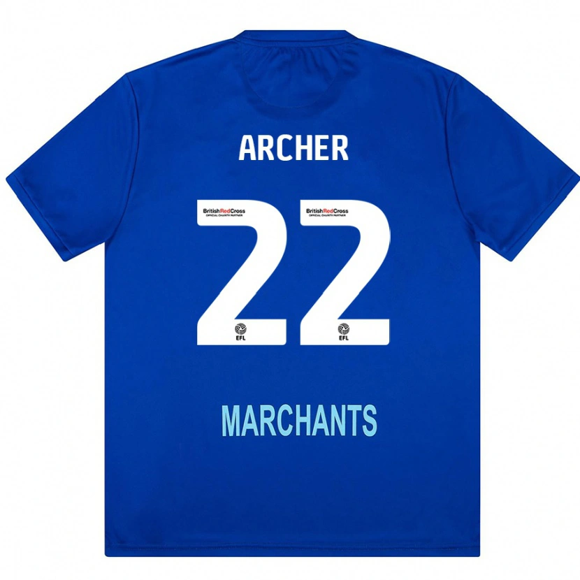 Danxen Kid Ethon Archer #22 Green Away Jersey 2024/25 T-Shirt