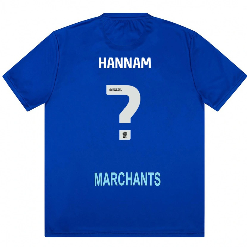 Danxen Kid Shawna Hannam #0 Green Away Jersey 2024/25 T-Shirt