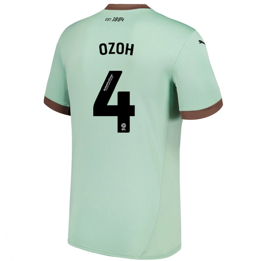 Danxen Kid David Ozoh #4 Pale Green Away Jersey 2024/25 T-Shirt