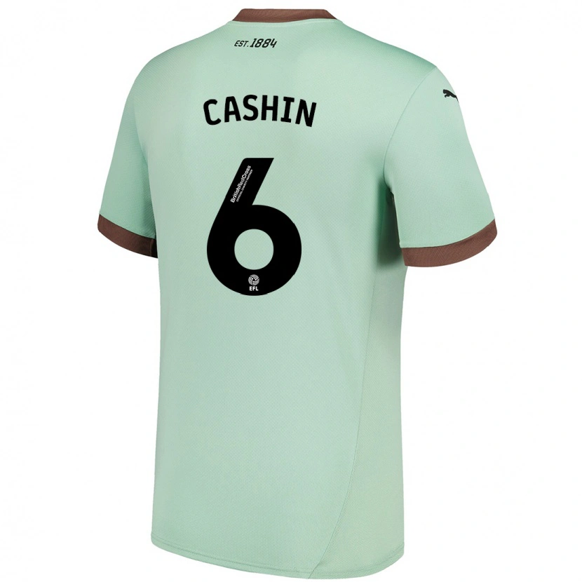 Danxen Kid Eiran Cashin #6 Pale Green Away Jersey 2024/25 T-Shirt