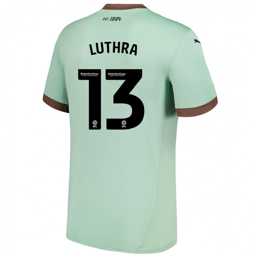 Danxen Kid Rohan Luthra #13 Pale Green Away Jersey 2024/25 T-Shirt