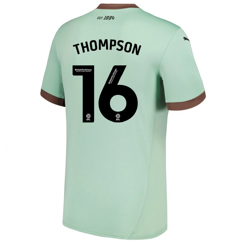 Danxen Kid Liam Thompson #16 Pale Green Away Jersey 2024/25 T-Shirt