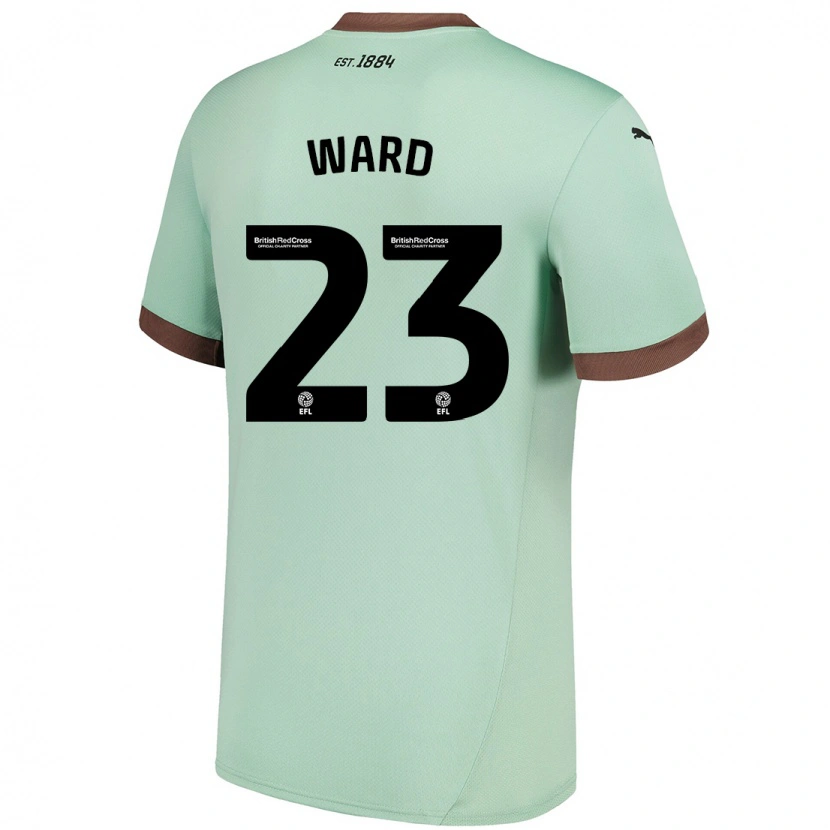 Danxen Kid Joe Ward #23 Pale Green Away Jersey 2024/25 T-Shirt