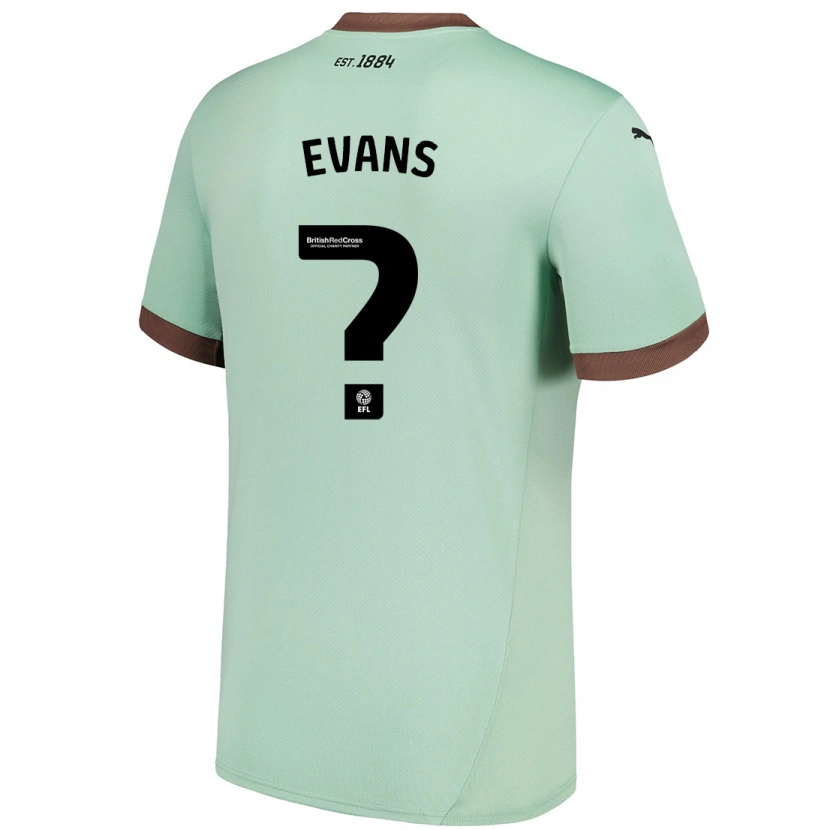 Danxen Kid Harry Evans #0 Pale Green Away Jersey 2024/25 T-Shirt