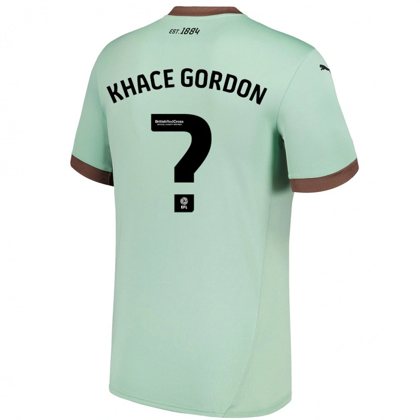 Danxen Kid Khace Gordon #0 Pale Green Away Jersey 2024/25 T-Shirt