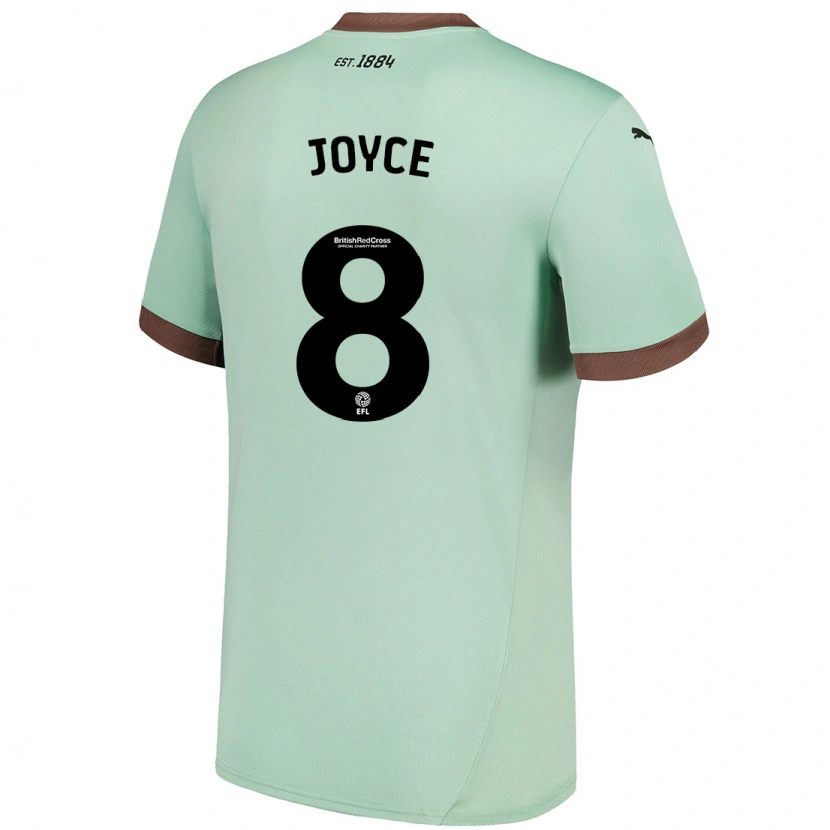 Danxen Kid Emily Joyce #8 Pale Green Away Jersey 2024/25 T-Shirt