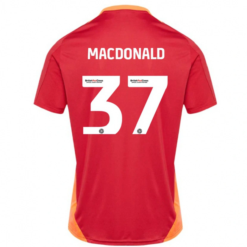 Danxen Kid Shaun Macdonald #37 Blue Off White Away Jersey 2024/25 T-Shirt