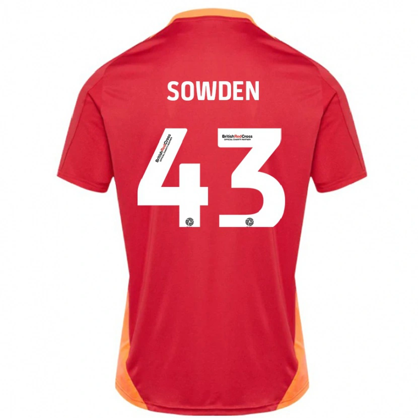 Danxen Kid Andrew Sowden #43 Blue Off White Away Jersey 2024/25 T-Shirt