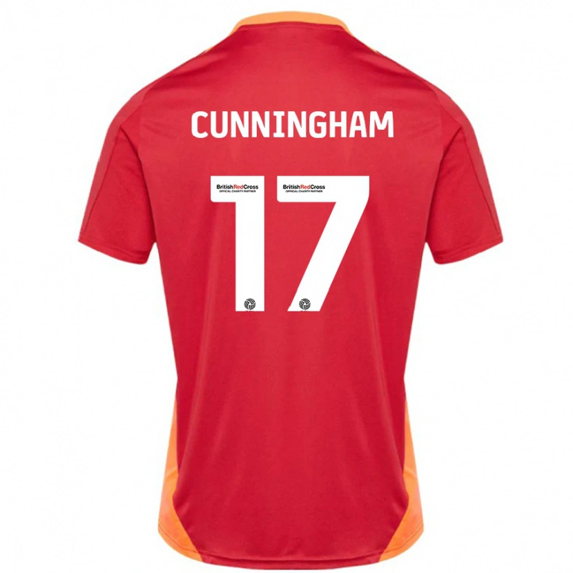 Danxen Kid Zoe Cunningham #17 Blue Off White Away Jersey 2024/25 T-Shirt