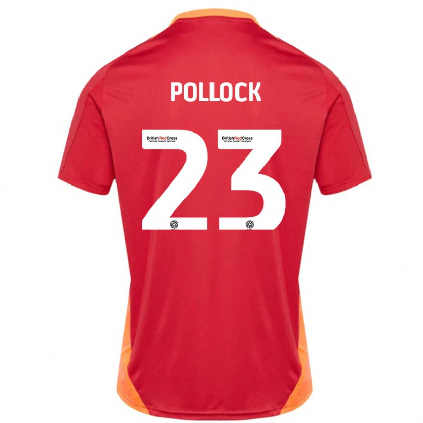 Danxen Kid Amber Pollock #23 Blue Off White Away Jersey 2024/25 T-Shirt