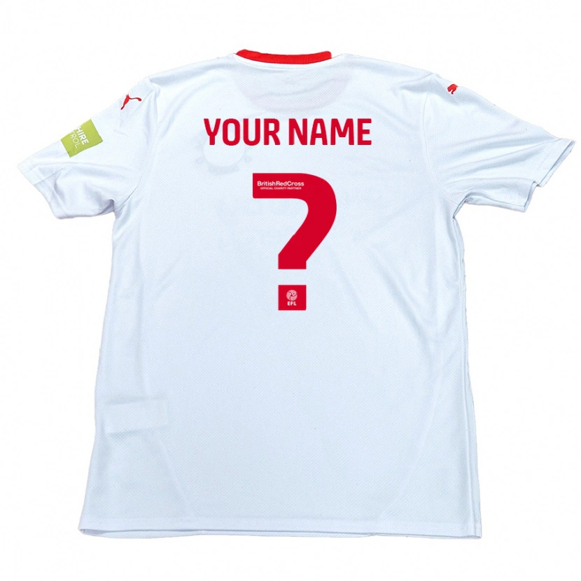 Danxen Kid Your Name #0 White Away Jersey 2024/25 T-Shirt