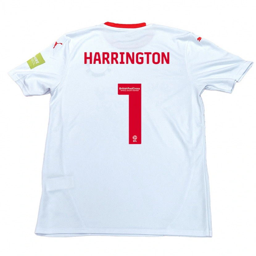 Danxen Kid David Harrington #1 White Away Jersey 2024/25 T-Shirt