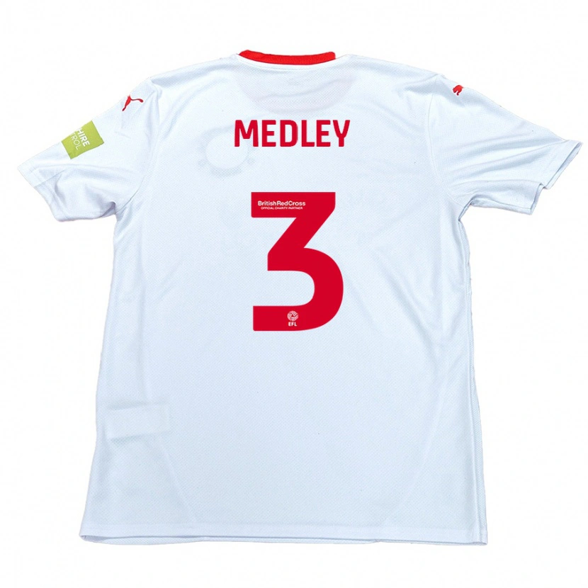 Danxen Kid Zech Medley #3 White Away Jersey 2024/25 T-Shirt