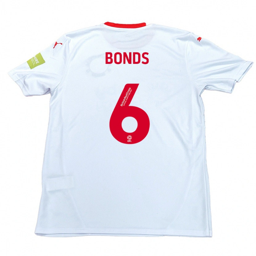 Danxen Kid Elliot Bonds #6 White Away Jersey 2024/25 T-Shirt