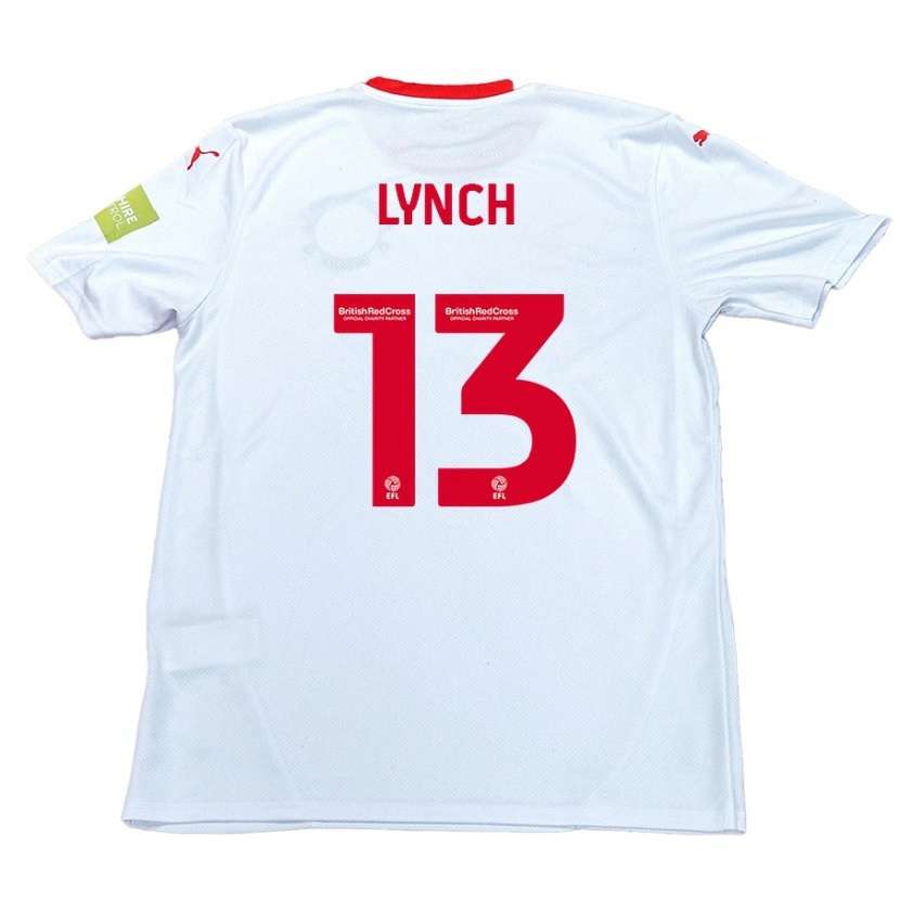 Danxen Kid Jay Lynch #13 White Away Jersey 2024/25 T-Shirt