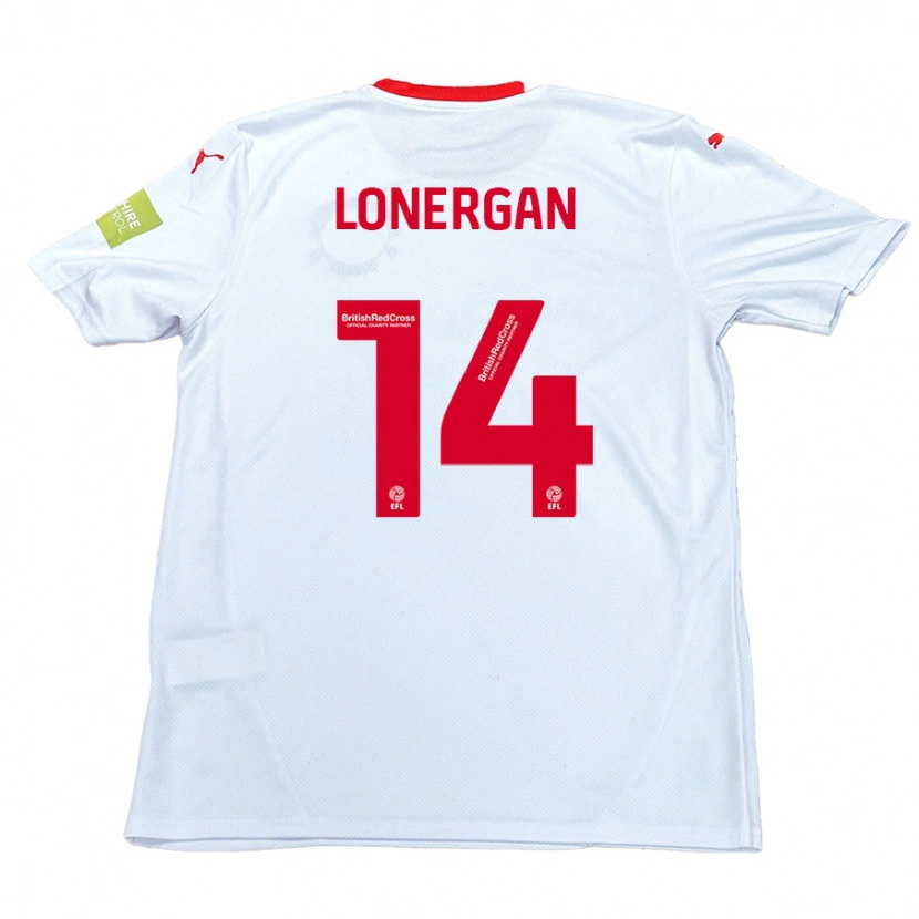 Danxen Kid Tommy Lonergan #14 White Away Jersey 2024/25 T-Shirt