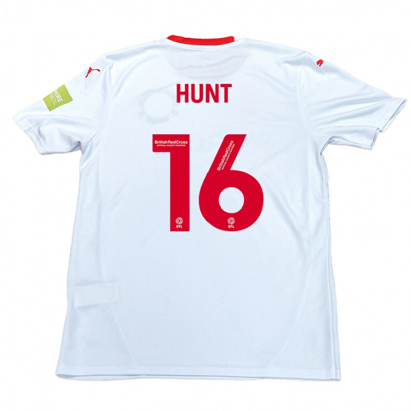 Danxen Kid Mackenzie Hunt #16 White Away Jersey 2024/25 T-Shirt