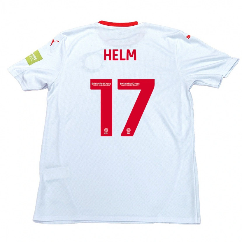 Danxen Kid Mark Helm #17 White Away Jersey 2024/25 T-Shirt