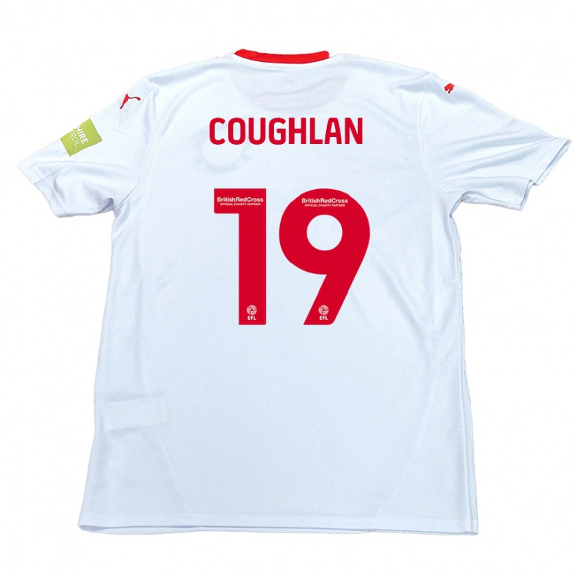 Danxen Kid Ronan Coughlan #19 White Away Jersey 2024/25 T-Shirt