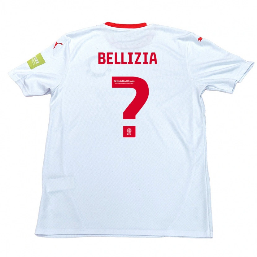 Danxen Kid Oliver Bellizia #0 White Away Jersey 2024/25 T-Shirt