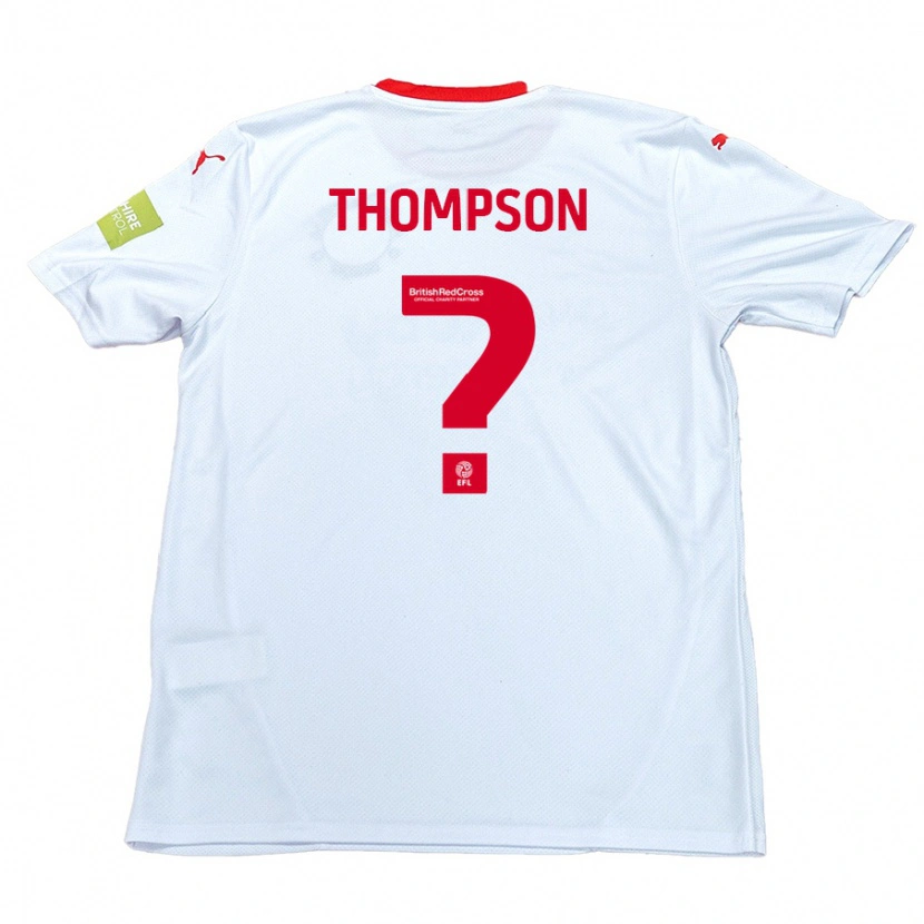 Danxen Kid Leo Thompson #0 White Away Jersey 2024/25 T-Shirt