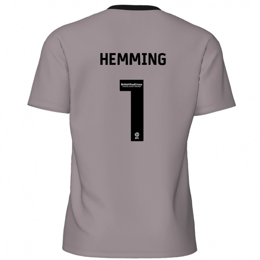 Danxen Kid Zach Hemming #1 Grey Away Jersey 2024/25 T-Shirt