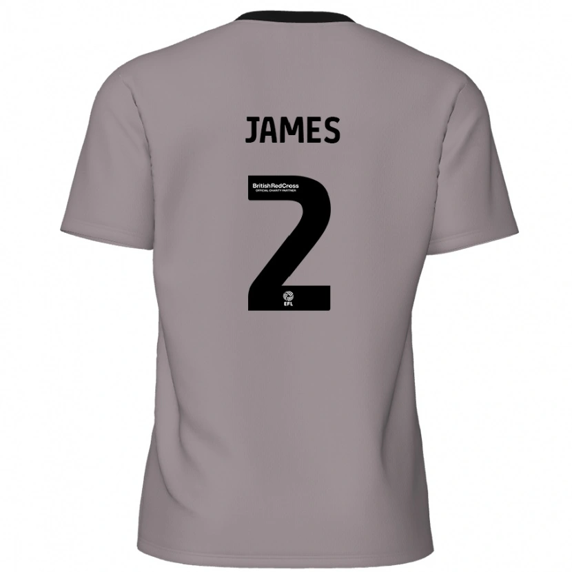 Danxen Kid Tom James #2 Grey Away Jersey 2024/25 T-Shirt