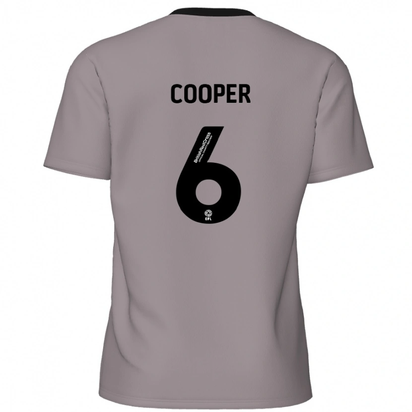 Danxen Kid Brandon Cooper #6 Grey Away Jersey 2024/25 T-Shirt