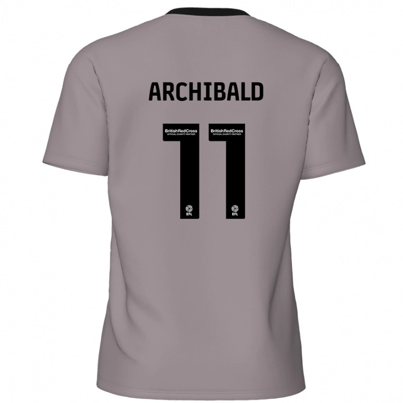 Danxen Kid Theo Archibald #11 Grey Away Jersey 2024/25 T-Shirt