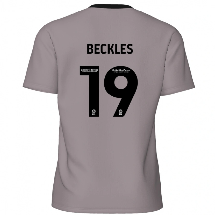 Danxen Kid Omar Beckles #19 Grey Away Jersey 2024/25 T-Shirt