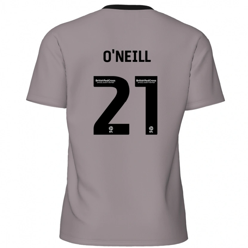 Danxen Kid Ollie O'neill #21 Grey Away Jersey 2024/25 T-Shirt