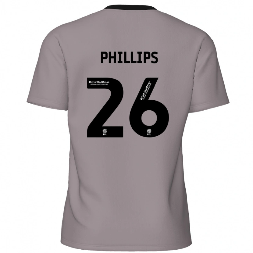 Danxen Kid Noah Phillips #26 Grey Away Jersey 2024/25 T-Shirt